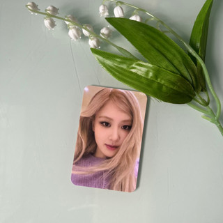 Fanmade card ảnh bo góc rosé blackpink