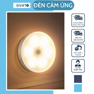Đèn Led Cảm Ứng Thông Minh DCU01 Tự Động Sáng Dung Lượng Pin Lớn Nhỏ Gọn Dễ Di Chuyển Lắp Đặt Ánh Sáng Dịu Nhẹ