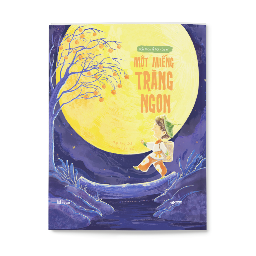 Sách - Một miếng trăng ngon - Crabit Kidbooks - quà tặng cho bé mùa Trung Thu