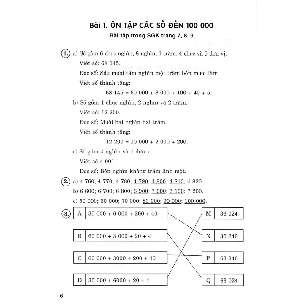 Sách-Hướng Dẫn Giải Bài Tập Toán 4 - Tập 1