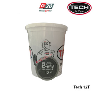 Hộp 100 miếng vá săm ô tô, xe máy Tech 12T (Tròn, 60mm)