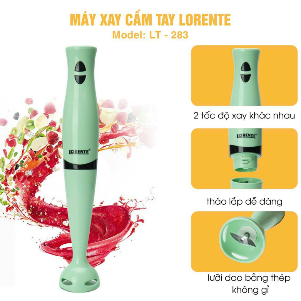 Máy xay cầm tay Lorente LT283 - Hàng chính hãng