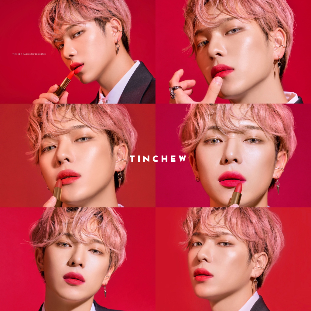 Son Thỏi Cao Cấp Hàn Quốc Tinchew Lip Color Stick 3.5g son lì 4 màu