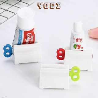 Kẹp tuýp kem đánh răng, kẹp ép kem đánh răng đa năng, tiện lợi vừa làm kẹp ép, vừa làm đế cho tuýp kem
