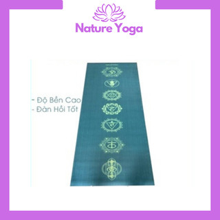Thảm Yoga/GYM/Pilate Hoa Văn mỹ thuật 5D Cao Cấp 3mm/6mm