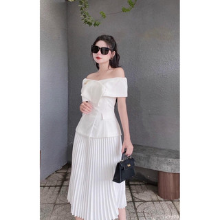 Áo trễ vai đắp chéo