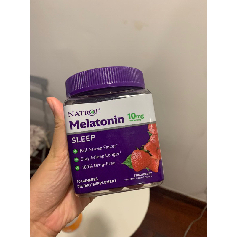 Kẹo ngủ ngon Melatonin mới bóc hộp