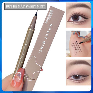 Bút kẻ mắt nước Sweet mint Bút kẻ mắt dạng lỏng chống nước lâu trôi nhiều màu