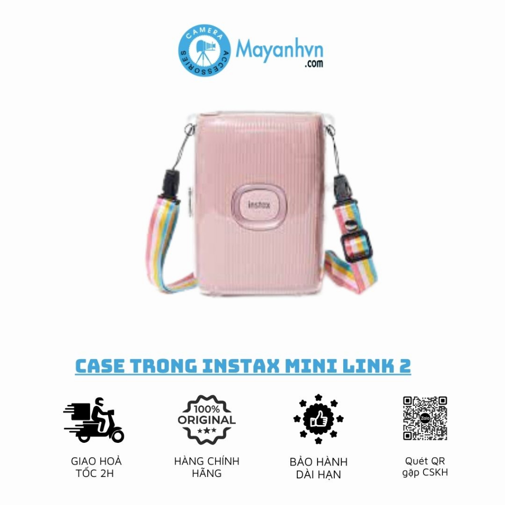 Case Trong Instax Mini Link 2 / Túi Đựng Máy In Instax Mini Link 2