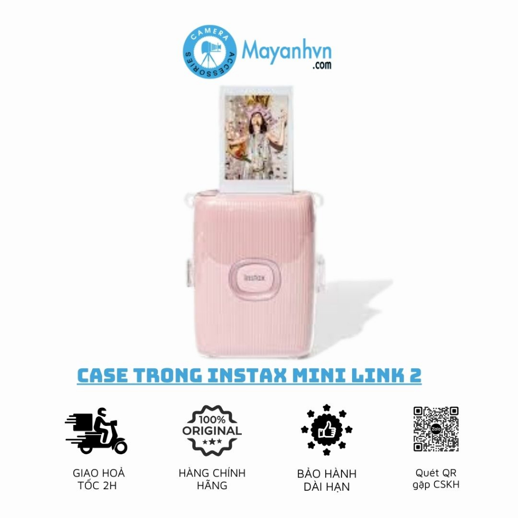 Case Trong Instax Mini Link 2 / Túi Đựng Máy In Instax Mini Link 2