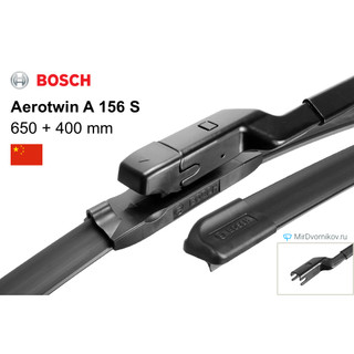 Gạt mưa thân mềm cao cấp bosch set a156s 26" & 16" dành cho xe lexus nx 200t, subaru forester,
