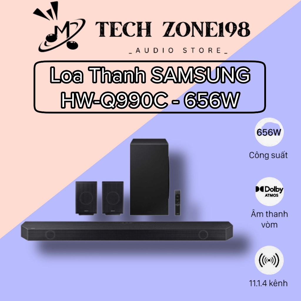 Loa Thanh Samsung Q-series Q990B và Q990C -Hàng chính hãng-Bảo hành 12 tháng