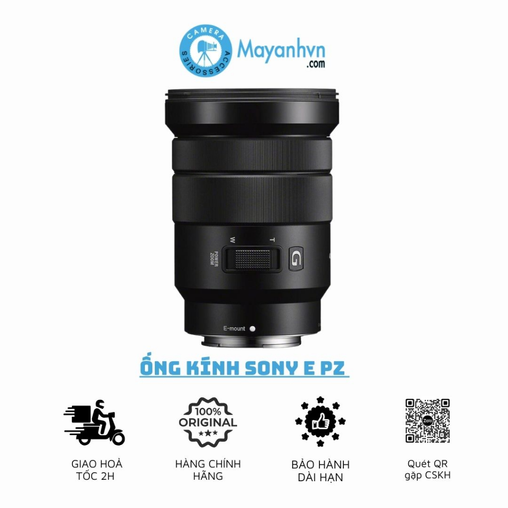 Ống Kính Sony E Pz 18-105mm F4 G Oss