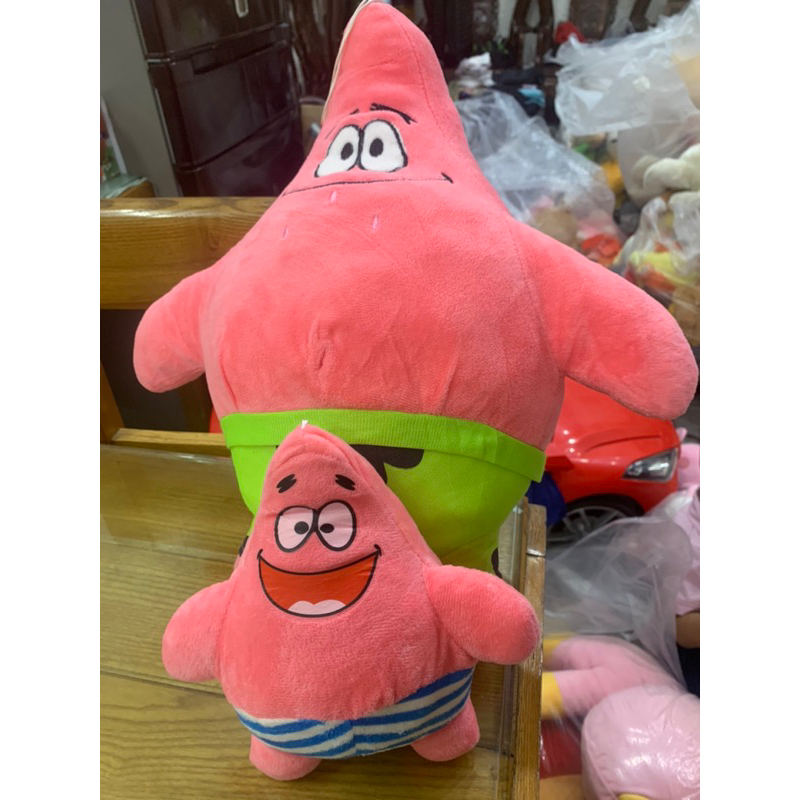 Gấu bông bọt biển và sao biển 20-45cm