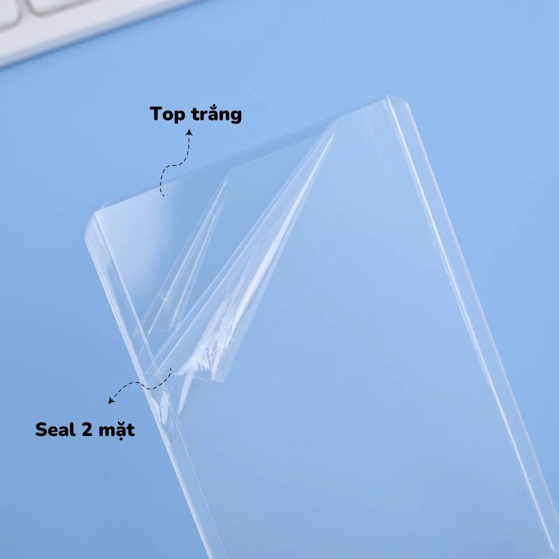 Toploader  B8 dọc Có Seal trắng Đựng Card/Thẻ Bài