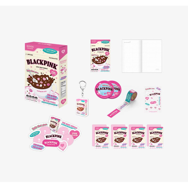BLACKPINK Deco Kit 2023 Debut Anniversary Cereal