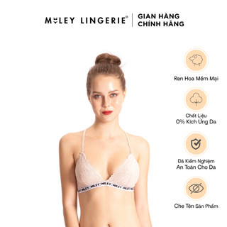 Áo Ngực Ren bralette Không Gọng Miley Lingerie Sporty Sexy