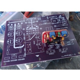 Bộ 4pcb công suất + pcb drived, nguồn xung ir2153.
