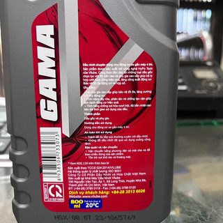 Dầu nhớt xe số Gama