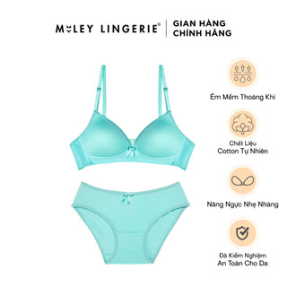 Bộ Đồ Lót Cotton Không Gọng MiLey Lingerie BRW07015- BCS0704