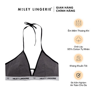 Áo Ngực Thể Thao Nữ Không Gọng Cổ Chữ V Melange Active Miley Lingerie