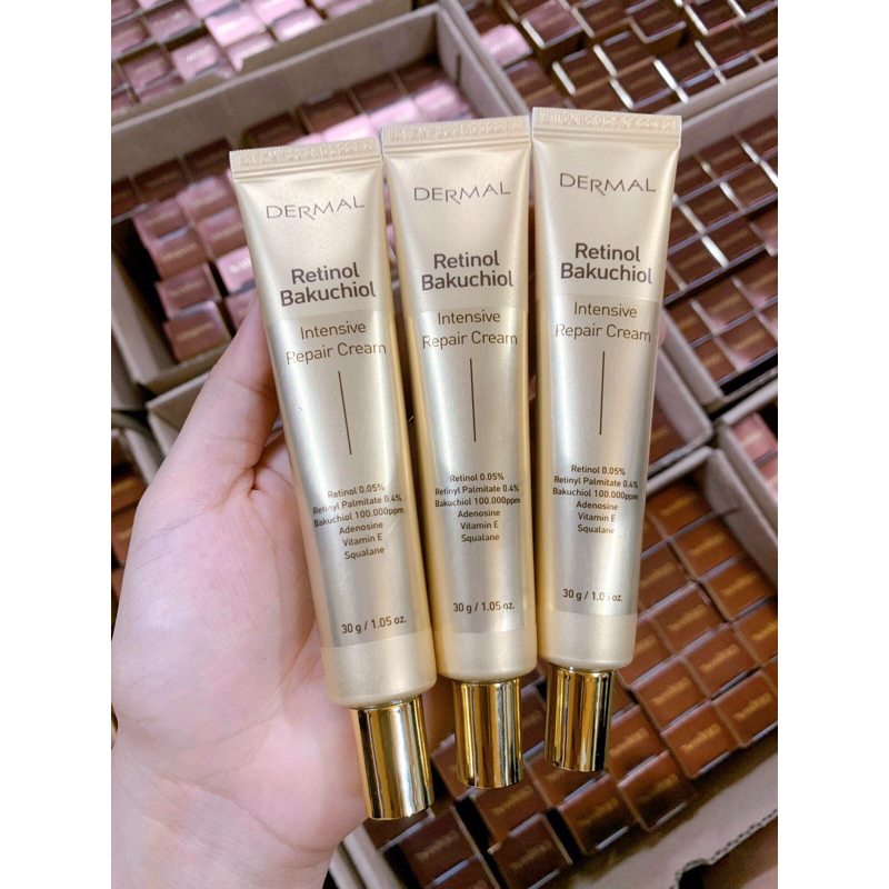 Kem Dưỡng Dermal Retinol Bakuchiol Intensive Repair Cream 0.5% 30g