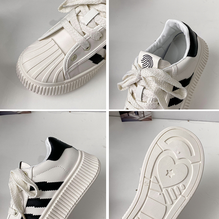 Giày thể thao nữ vải phong cách mới sinh viên giày thể thao cho phái nữ giày đi học nữ giày nữ sneaker