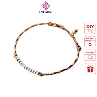 Vòng ngũ sắc bi bạc ANCARAT