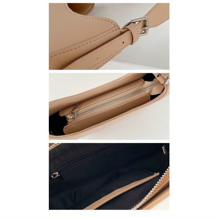 Túi xách nữ đeo vai da pu cao cấp size 23 thiết kế đơn giản thời trang cao cấp dành cho nữ