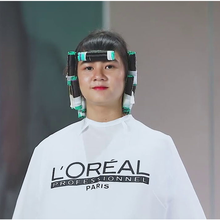 Áo Cắt Áo Thợ Áo Nhuộm, Bát Chổi Khăn Gội Và Túi Xách - Loreal Professionnel - Elgon - Nashi