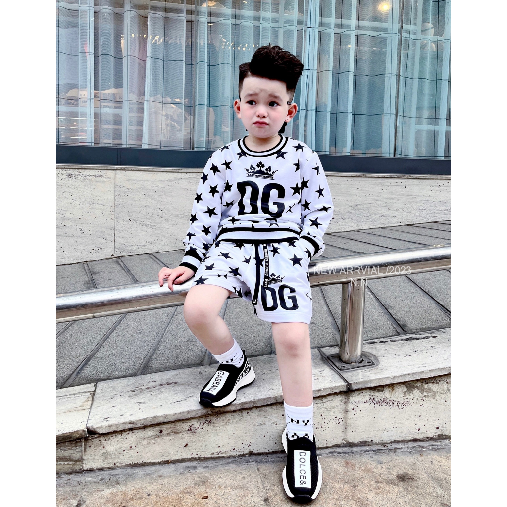 Set nỉ DG sao trắng