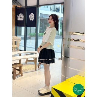 QUẦN VÁY KIỂU MÀU ĐEN 3 TẦNG [MINOR DEMI]