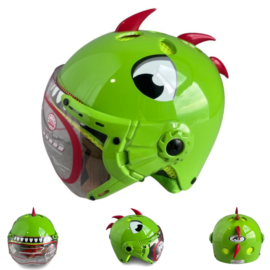 Mũ bảo hiểm trẻ em siêu nhẹ - V&S Helmet - AT103KS - Dành cho bé từ 2 đến 5 tuổi, Vòng đầu 48-50cm, Bé nặng dưới 16kg
