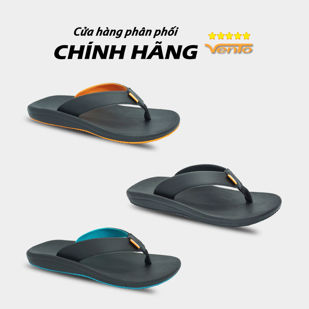 Dép Nam Xỏ Ngón Thương Hiệu Mã CL01 (Đen phối xanh)