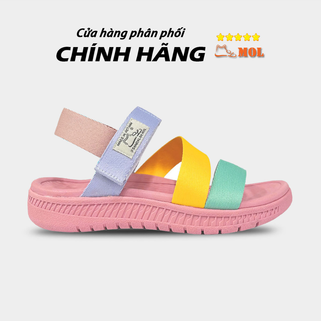 Giày Sandal Quai Chéo Nữ Hiệu MOL -  MS2HH