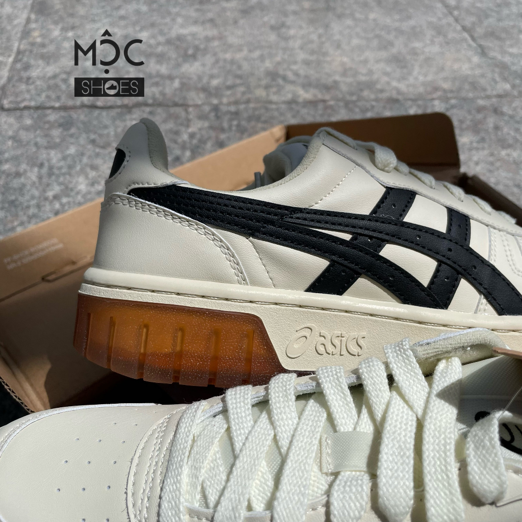 Asics Court Mz - Cream Black Gum - Code: 1203A127-750