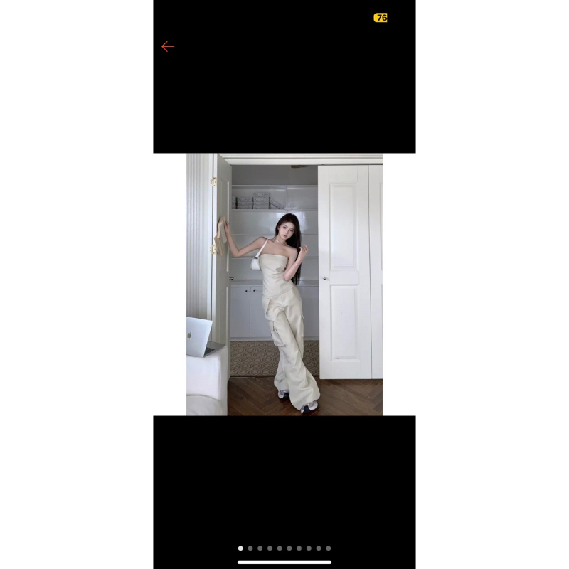 Bộ đồ màu be size S