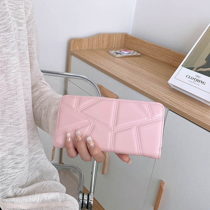 Ví bóp nữ dáng dài đẹp cầm tay da PU cao cấp JOYKI NT34