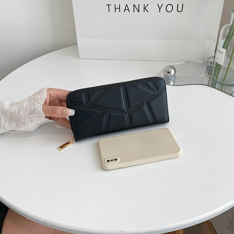 Ví bóp nữ dáng dài đẹp cầm tay da PU cao cấp JOYKI NT34