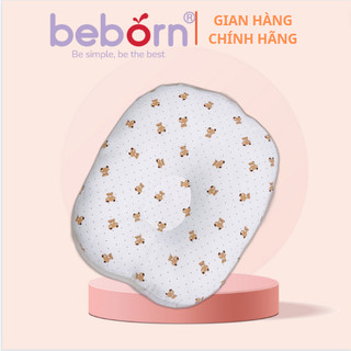 Gối chống trào ngược cao cấp BABY CHOU chất liệu muslin Hàn Quốc chính hãng BEBORN LOVE