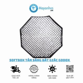 Softbox Tản Sáng Bát Giác Godox Các Loại | Kèm Tổ Ong