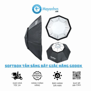Softbox tản sáng bát giác hãng godox 95cm, 120cm, 140cm
