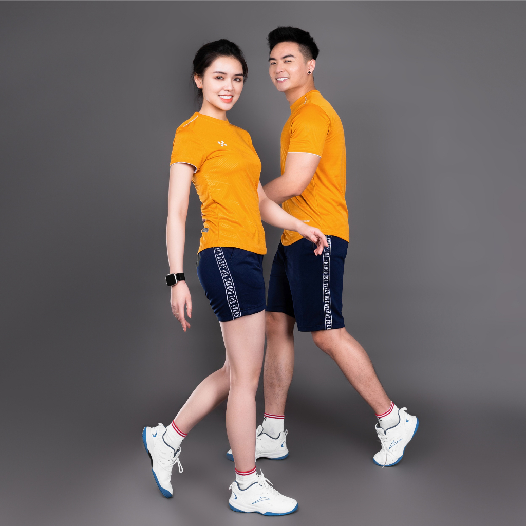 Đồ Đôi Thể Thao Nam Nữ HERMOD Vải Co Dãn, Thoáng Mát, Thấm Hút CH02VA