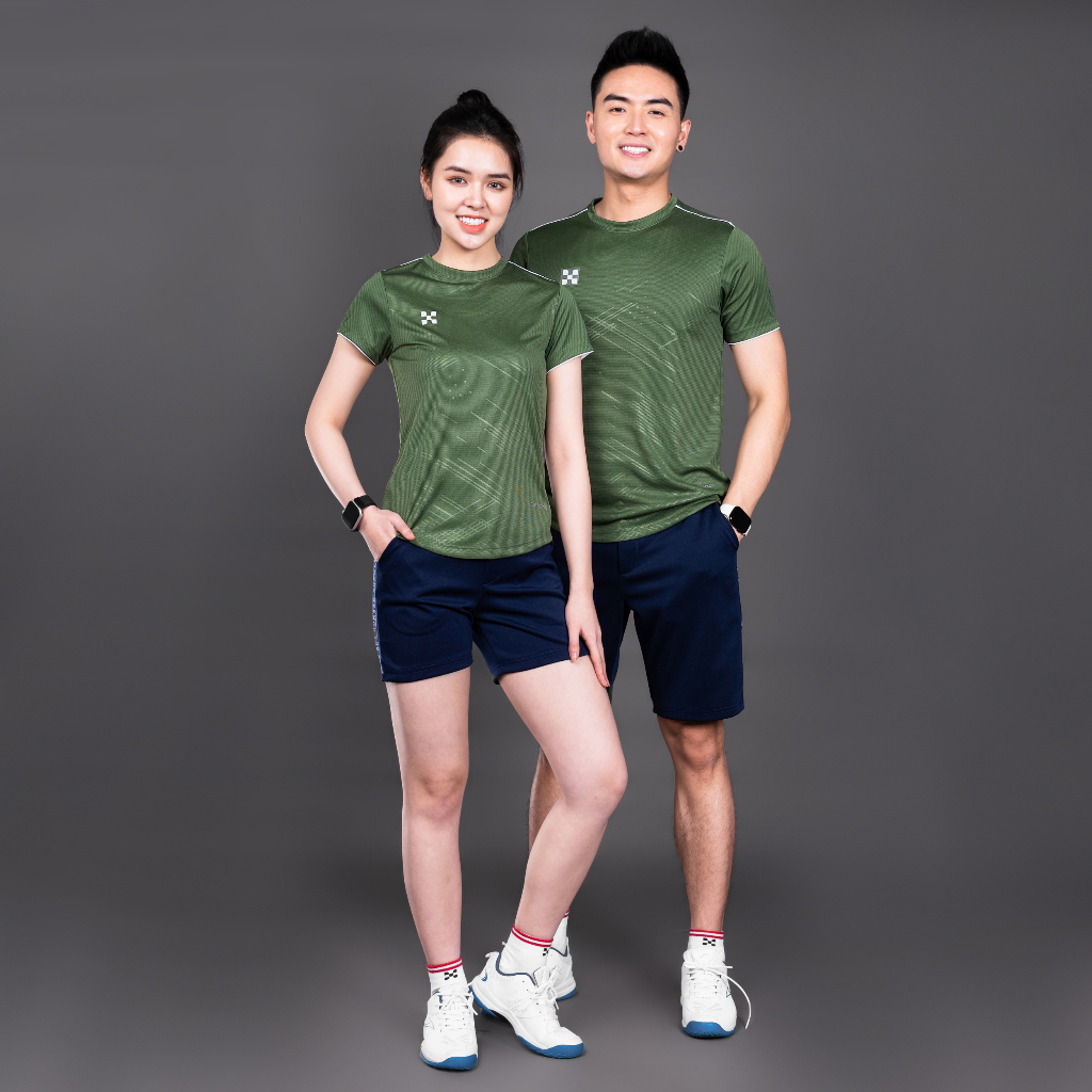 Đồ Đôi Thể Thao Nam Nữ HERMOD Vải Co Dãn, Thoáng Mát, Thấm Hút CH02REU