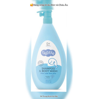 Tắm gội toàn thân Bebble cho bé 400ml (chai)- Pháp