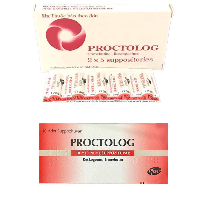 PRÓCTOLOG HỘP 2 vĩ x 5 viên