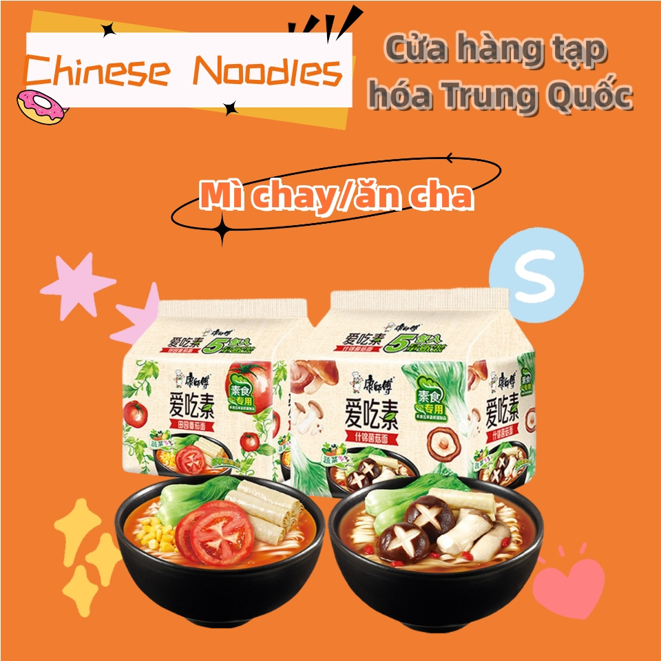 Mì chay/ăn cha trung quốc
