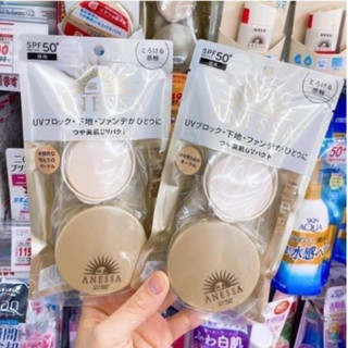 Kem nền trang điểm Anessa chống nắng SPF50+ PA+++ ( phấn tươi Anessa ) dạng nén 10g