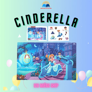 Tranh Xếp Hình Myndtoys 126 Miếng Ghép, Cinderella