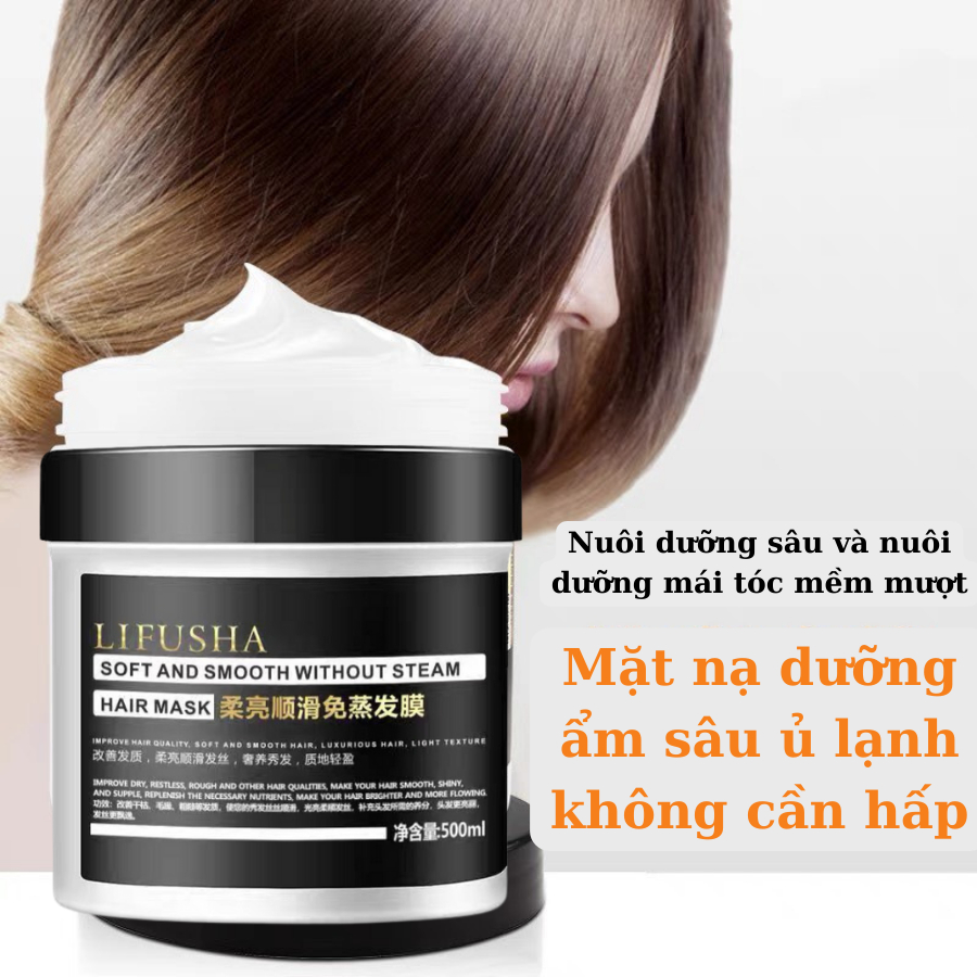 Ủ tóc chiết xuất hoa trà chăm sóc tóc hư tổn giúp tóc không xơ rối bóng mượt chắc khỏe Zu Cosmetics 350g